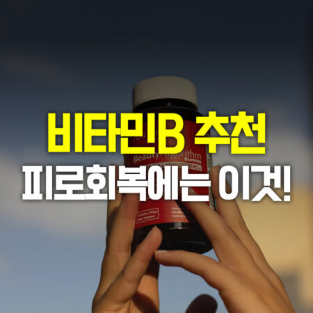 비타민B 추천 피로회복에는 이것!